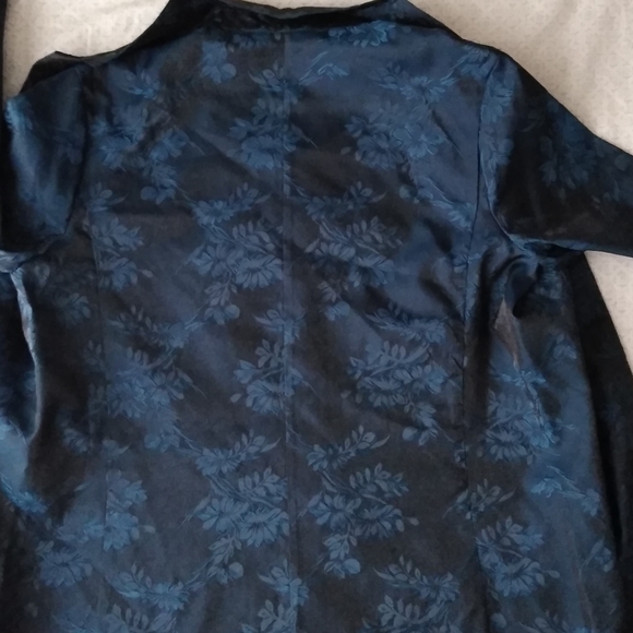 French Laundry Silk Button Down - Picture 6 of 7